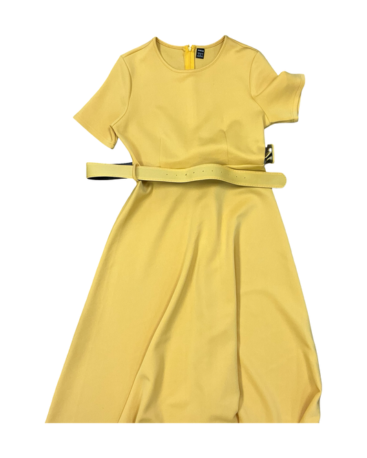 Dress Casual Maxi By Shein In Yellow, Size:S