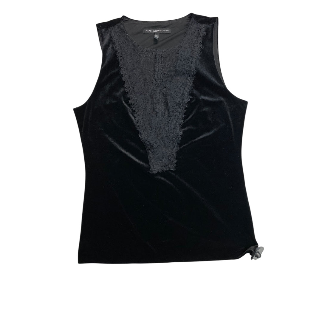 Top Sleeveless By White House Black Market In Black, Size:M