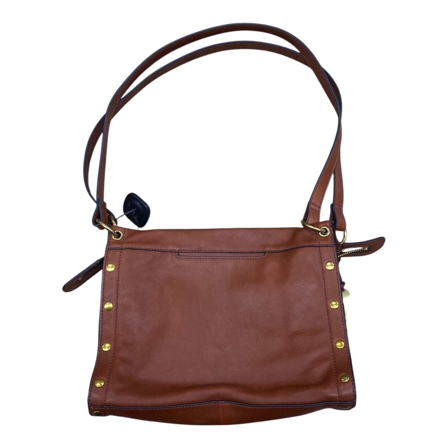 Handbag Leather By Fossil In Brown, Size:Small