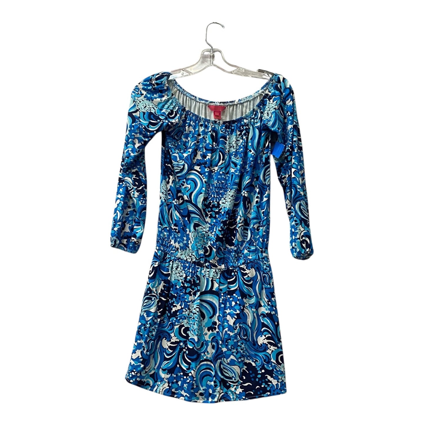 Romper Designer By Lilly Pulitzer In Blue, Size:Xxs