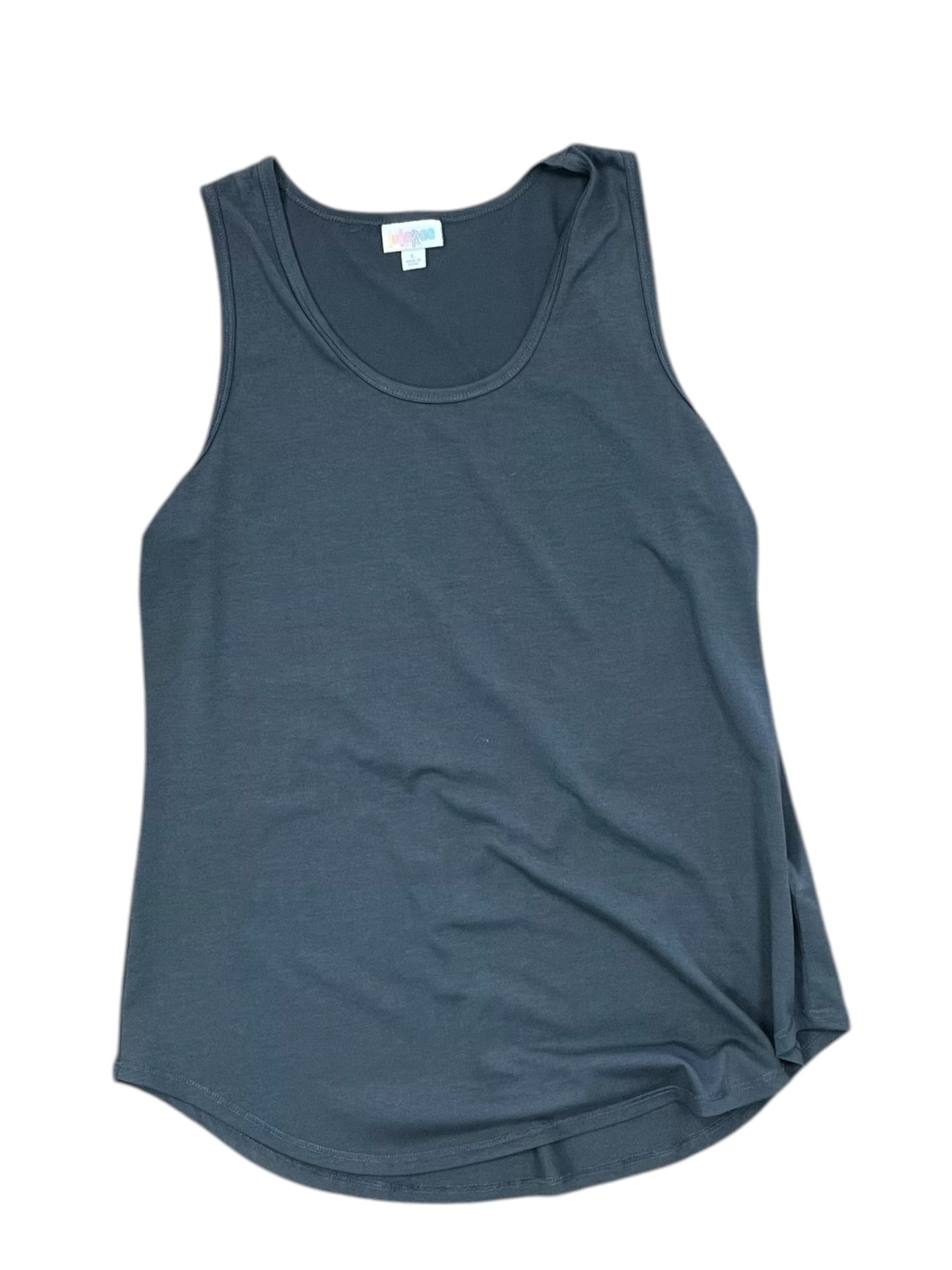 Tank Top By Lularoe In Grey, Size:L
