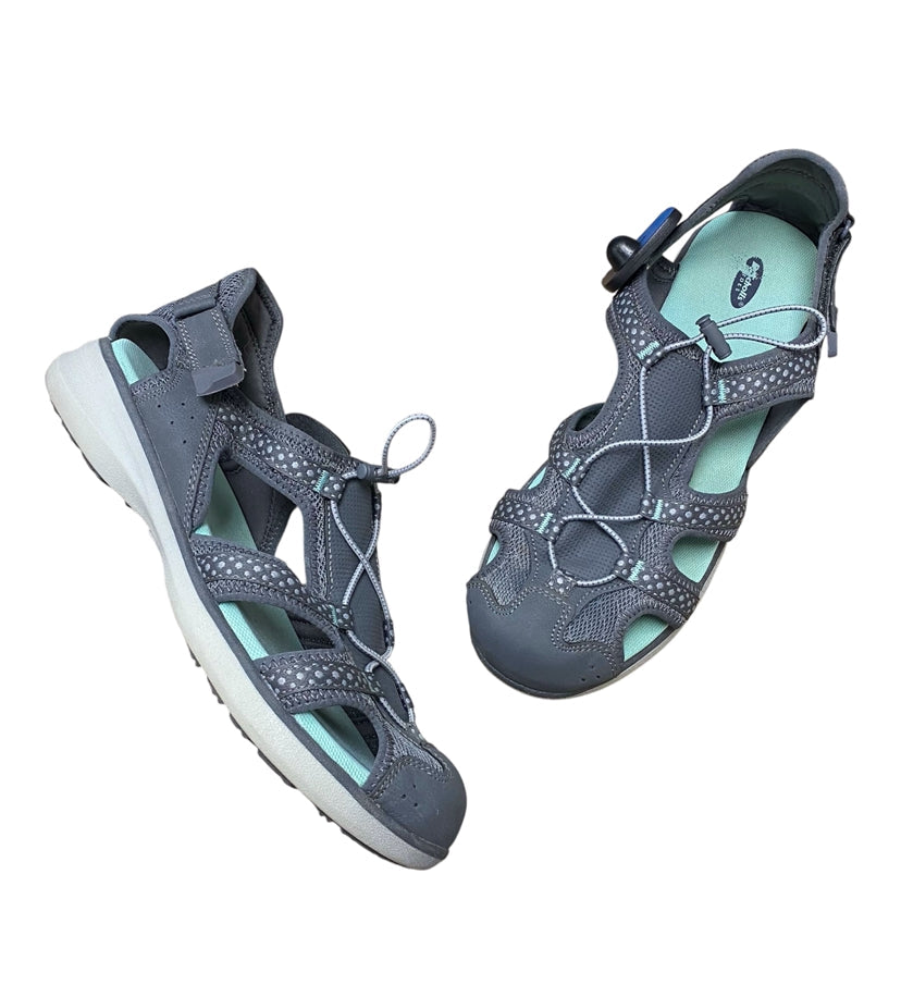 Shoes Flats By Dr Scholls In Grey, Size:8