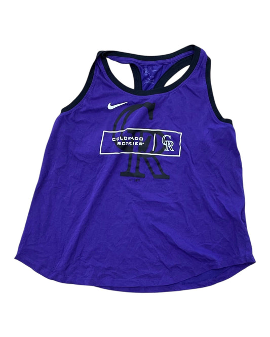 Athletic Tank Top By Nike In Purple, Size:Xl