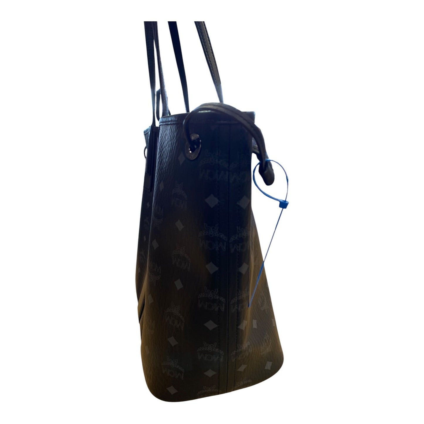 Handbag Luxury Designer By Mcm In Black, Size:Medium