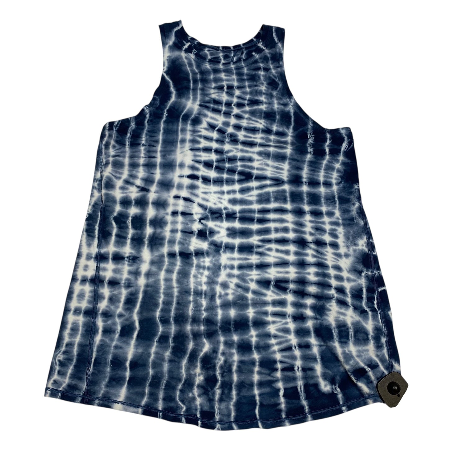 Athletic Tank Top By Lululemon In Blue & White, Size:S