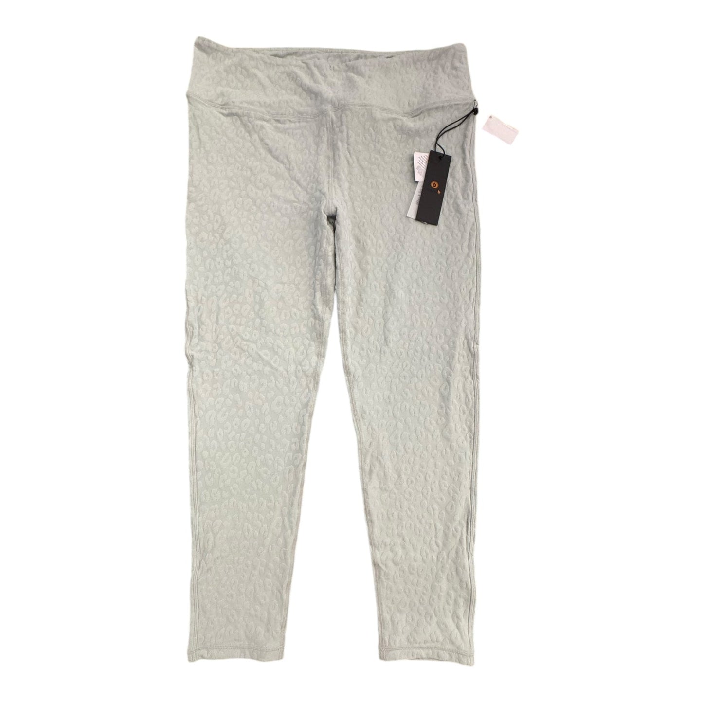 Athletic Leggings By Mono B In Green, Size:3X