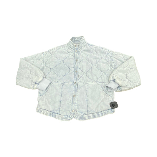 Jacket Puffer & Quilted By Blanknyc In Blue Denim, Size:S