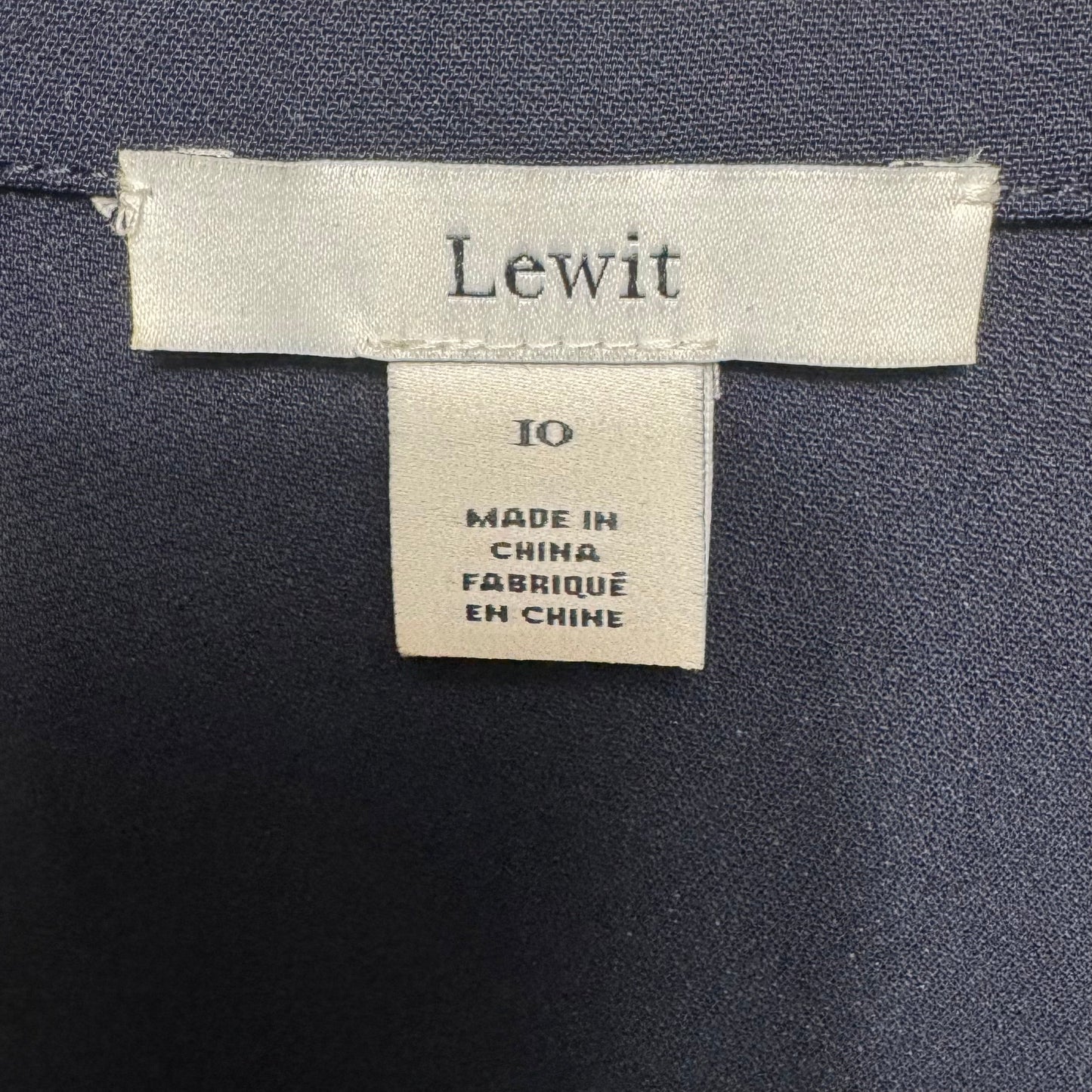 Skirt Midi By Lewit In Navy, Size: 10