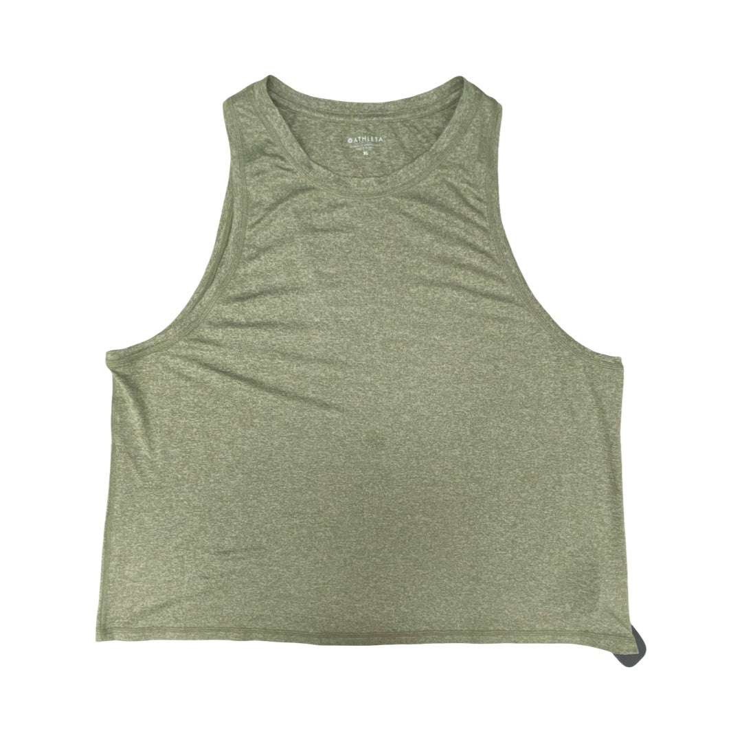 Athletic Tank Top By Athleta In Green, Size:Xl