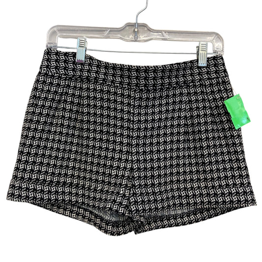 Shorts By Express In Black & White, Size:0