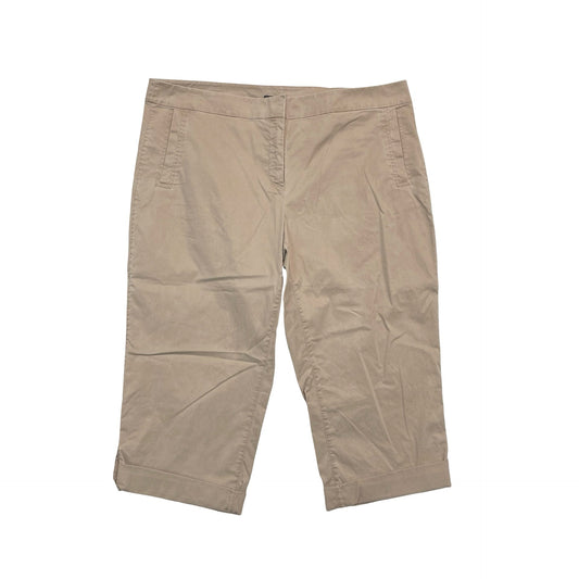 Pants Designer By Eileen Fisher In Tan, Size:1X