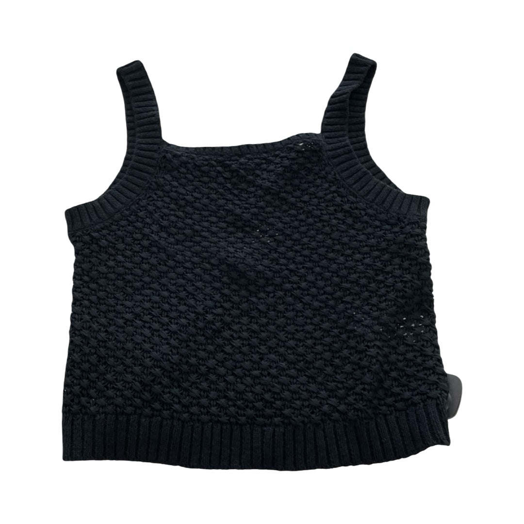 Top Sleeveless By J. Crew In Black, Size:M