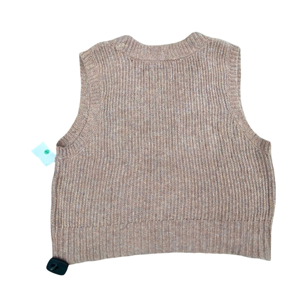 Top Sleeveless By American Eagle In Pink, Size:L