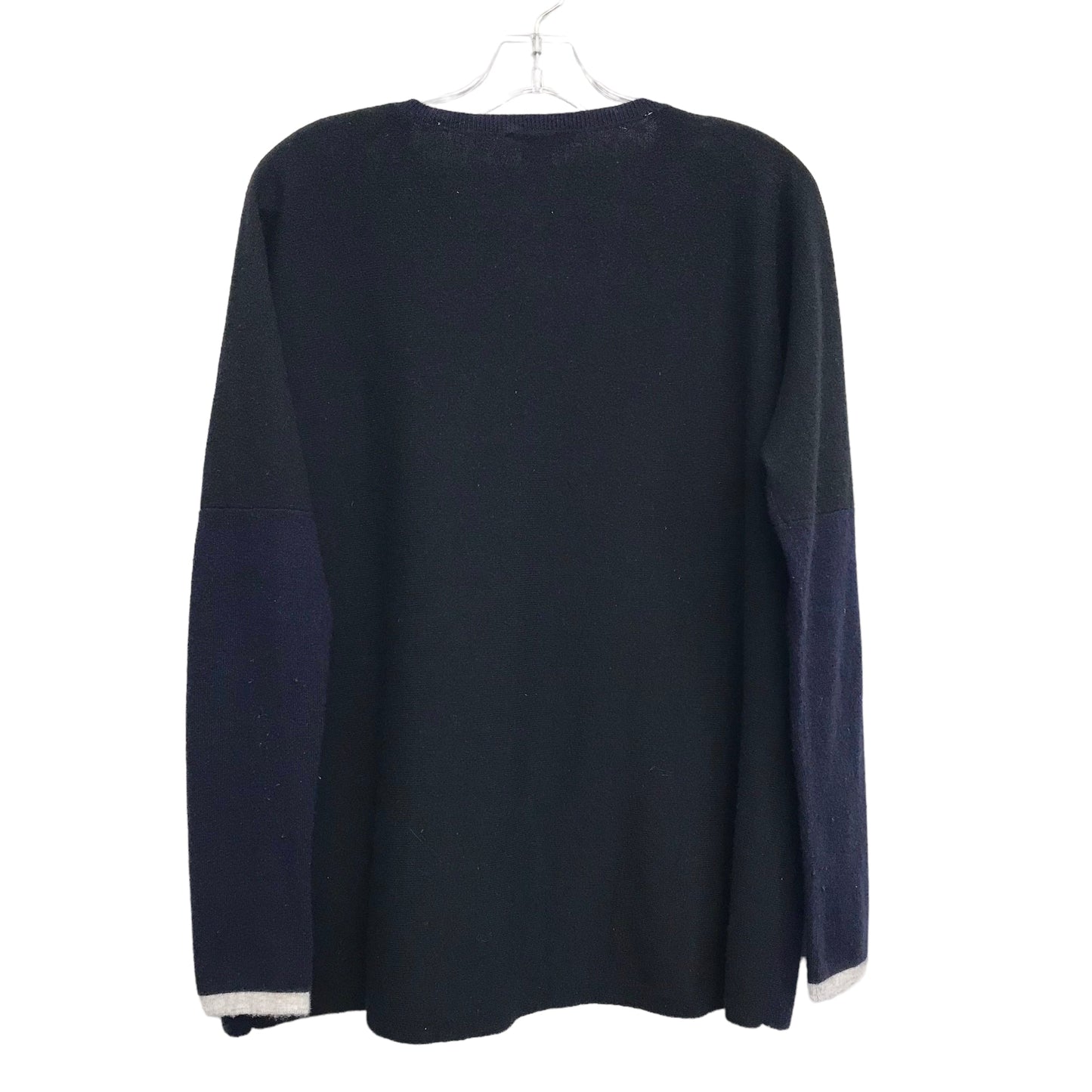 NAVY & BLACK SWEATER CASHMERE by VINCE Size:M