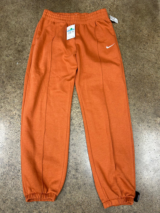 Athletic Pants By Nike Apparel In Orange, Size:M