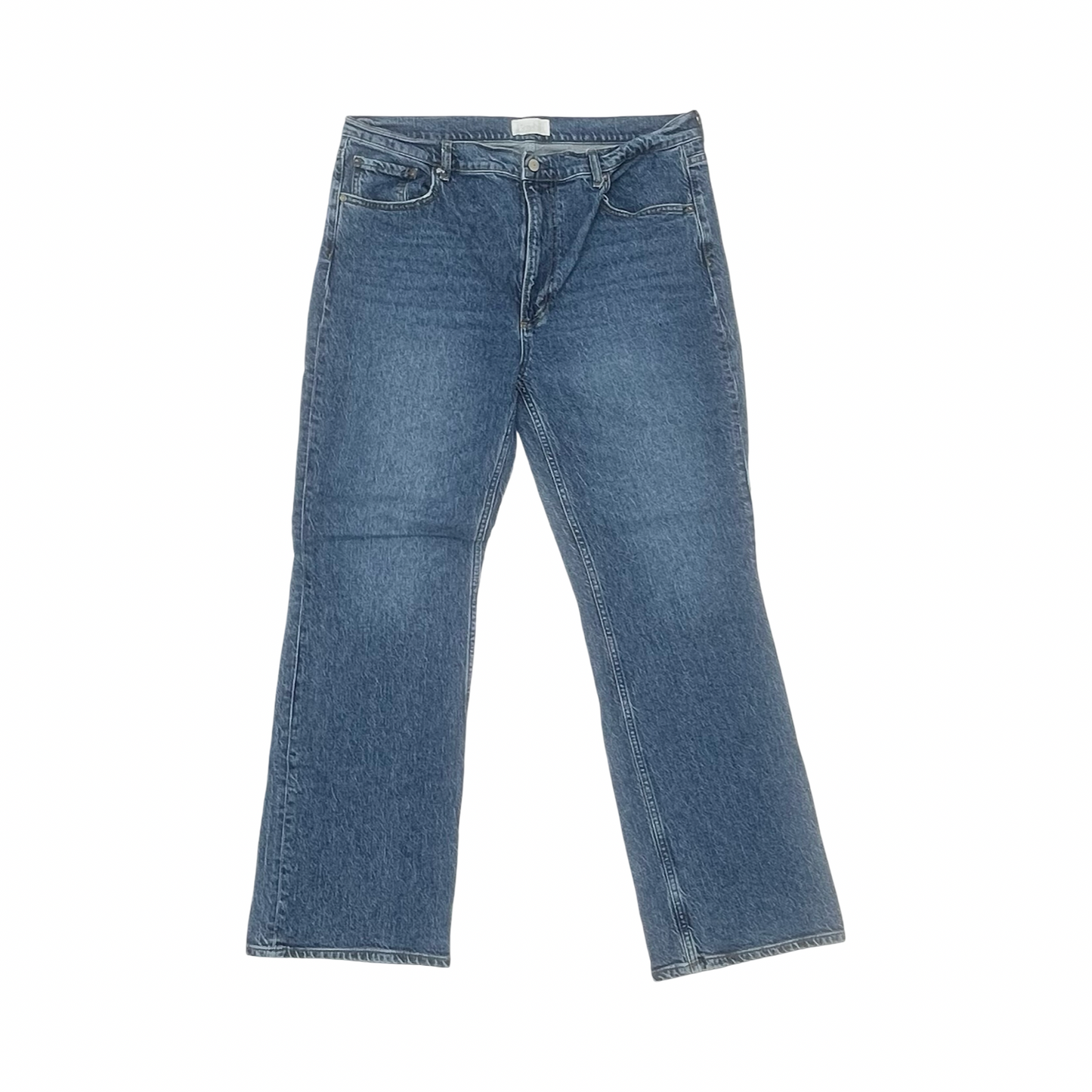 Jeans Boot Cut By Clothes Mentor In Blue Denim, Size:14