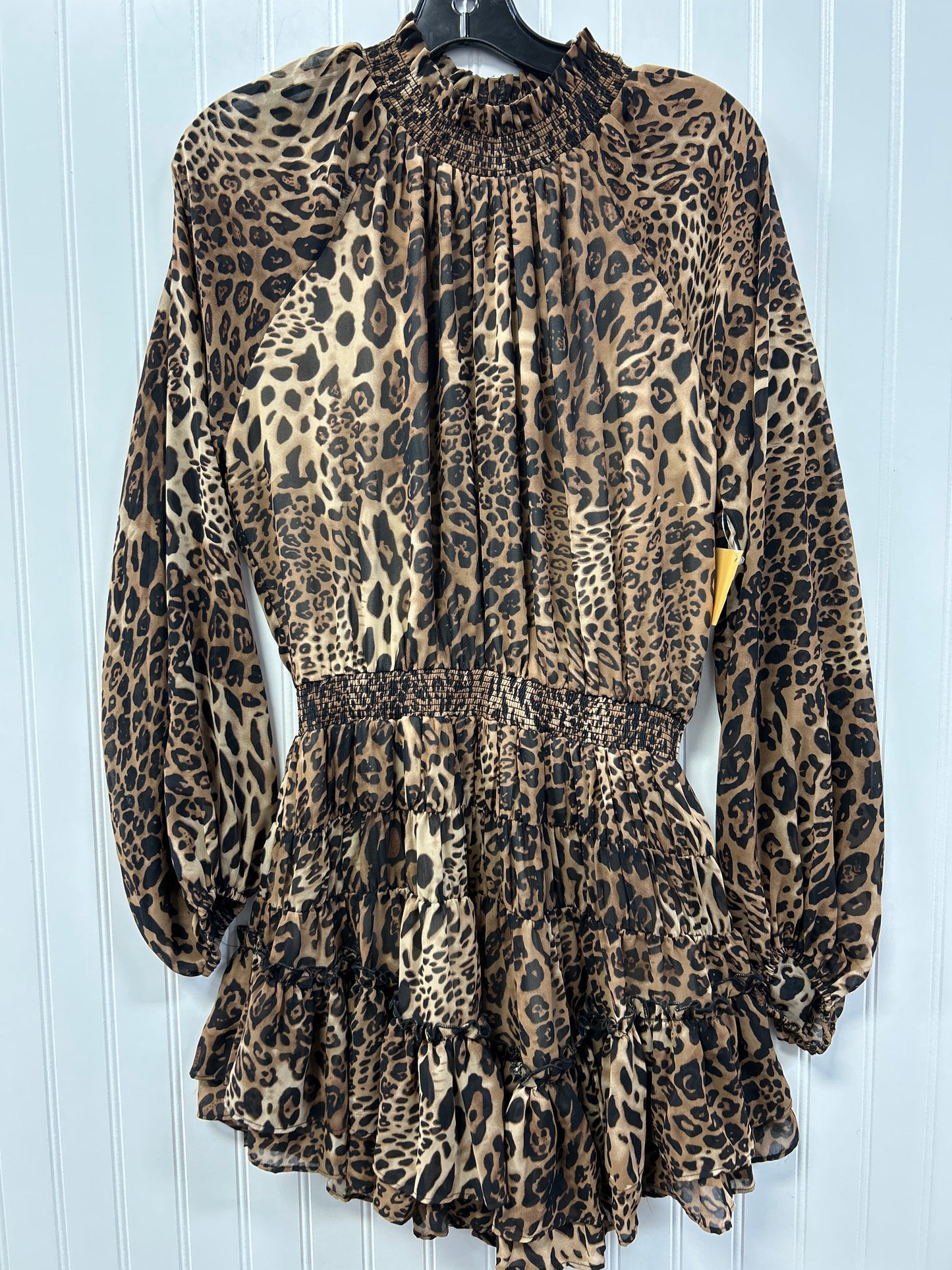Dress Casual Midi By Vici In Animal Print, Size:M