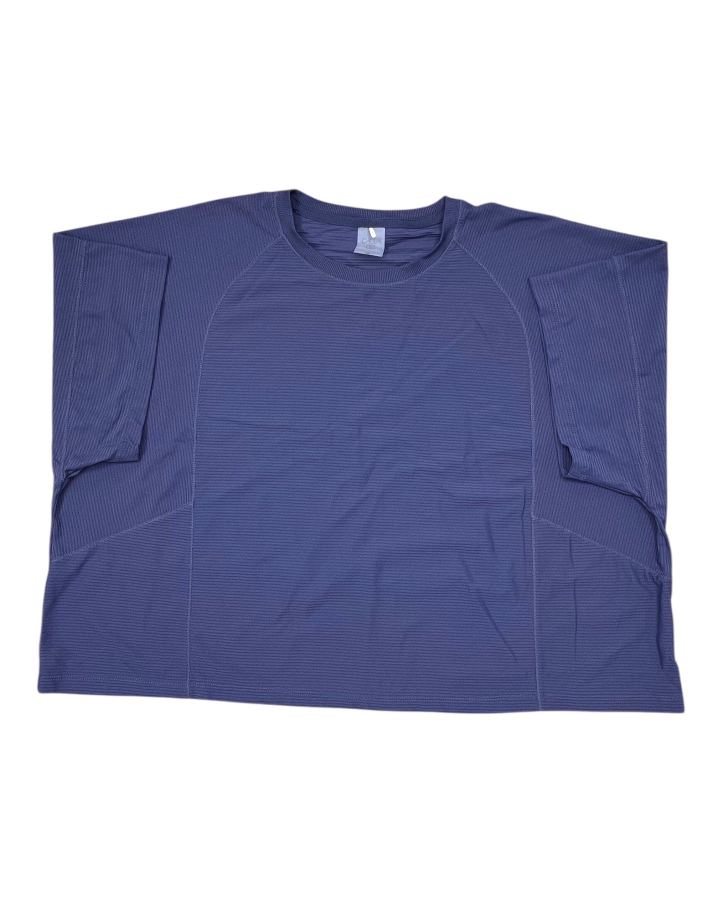 Athletic Top Ss By Calia In Blue, Size:Xl