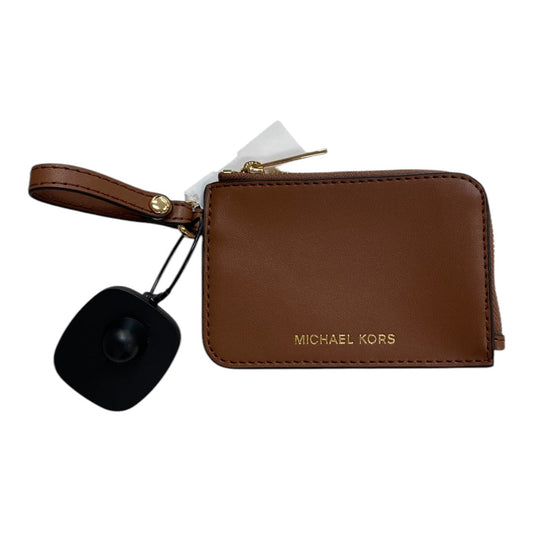 Wallet Designer By Michael Kors In Brown, Size:Small