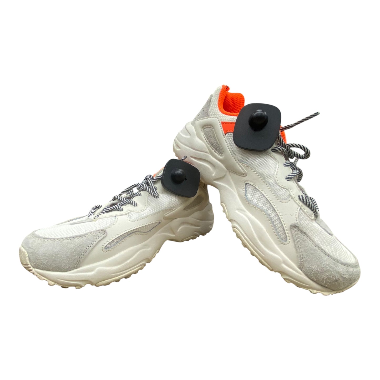 Shoes Sneakers By Fila In Orange & White, Size:6.5