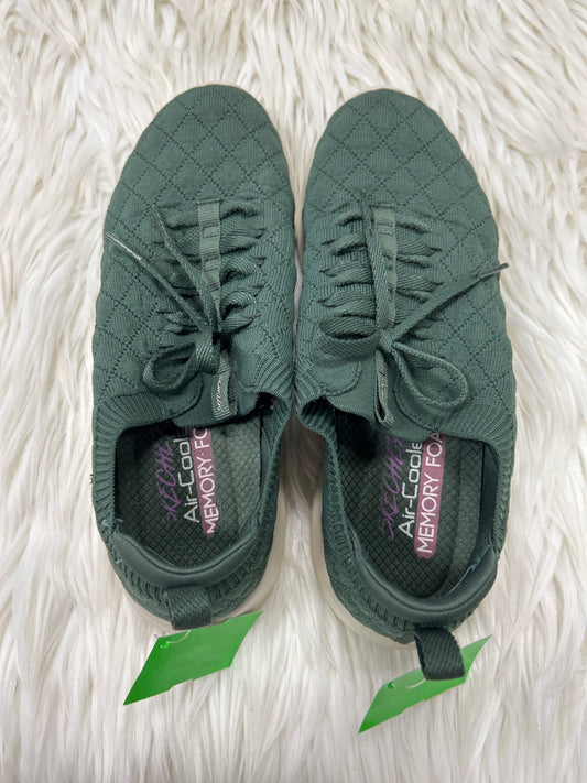 Shoes Athletic By Skechers In Green, Size:8