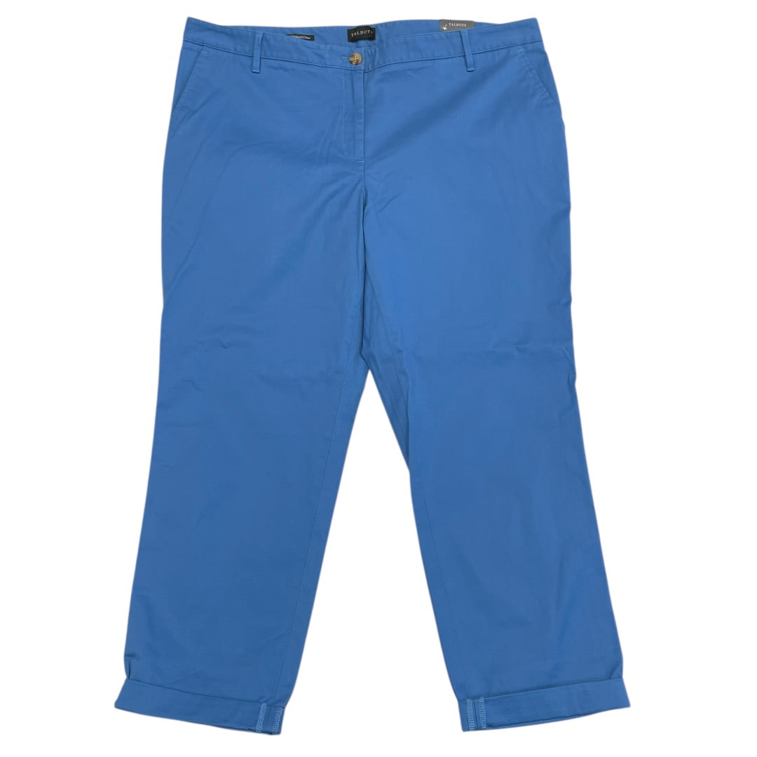 Pants Chinos & Khakis By Talbots In Blue, Size:16