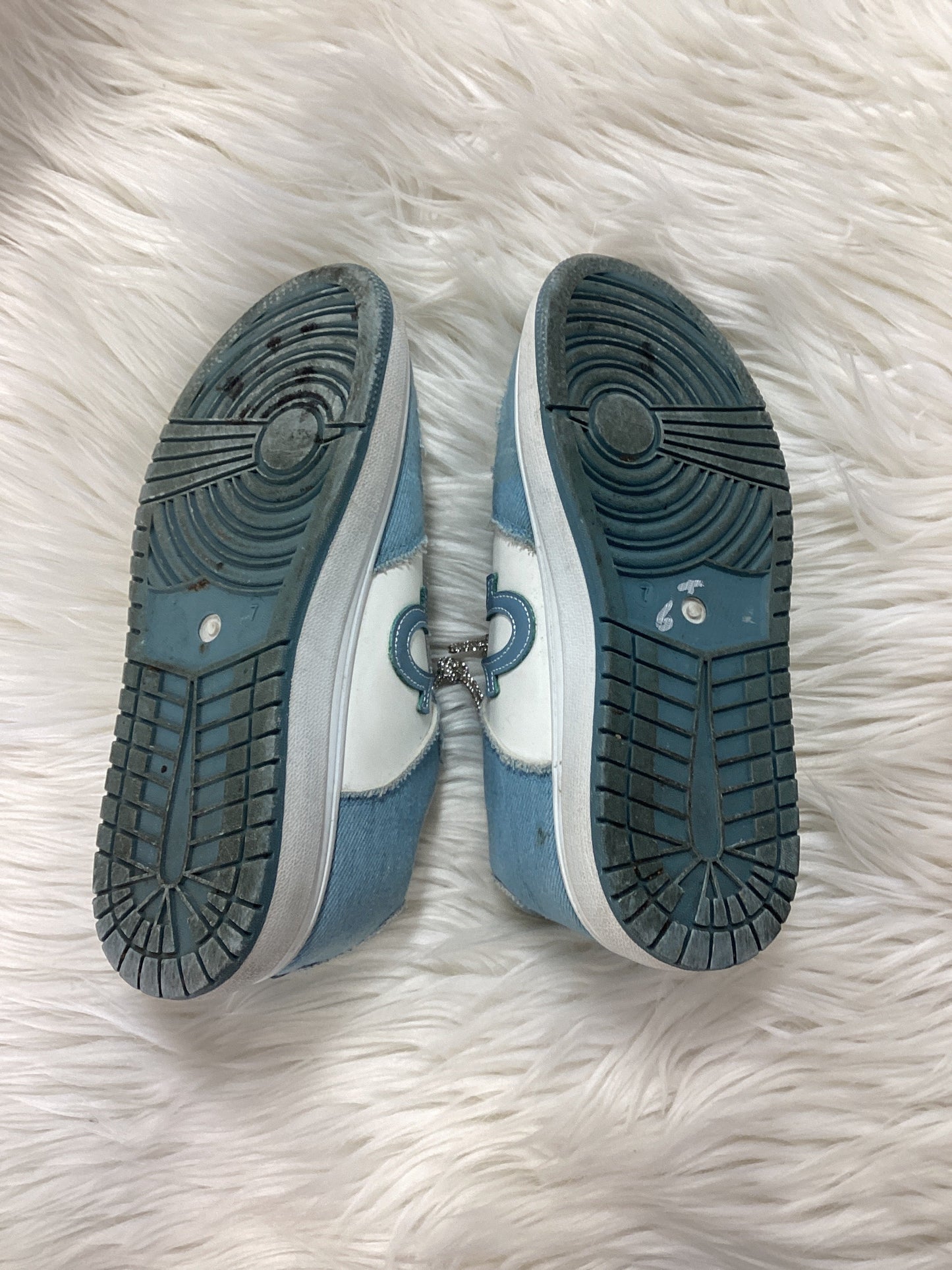 Shoes Sneakers By True Religion In Blue, Size:7