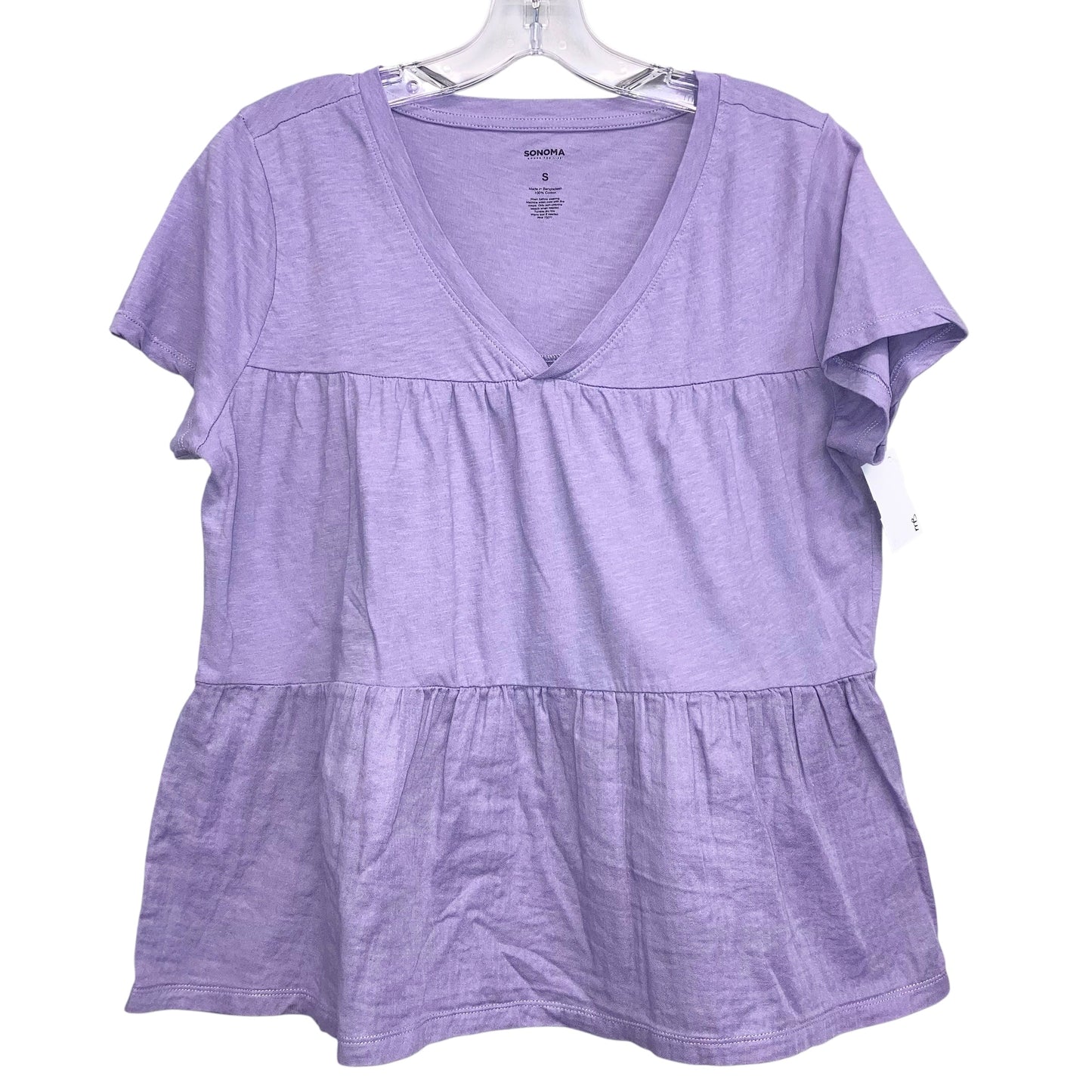 Top Ss By Sonoma In Purple, Size:S
