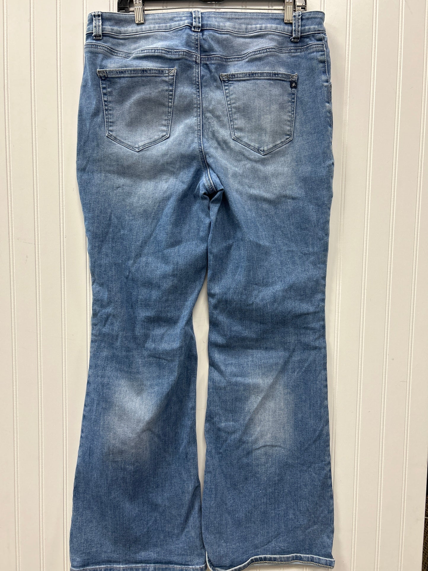 Jeans Flared By Maurices In Blue Denim, Size:16