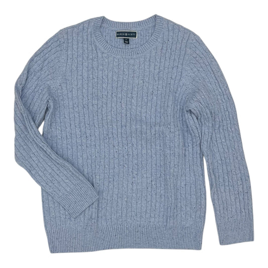 Sweater By Karen Scott In Blue, Size:L