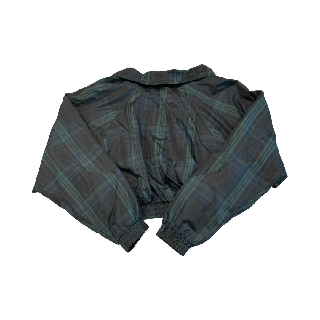 Jacket Windbreaker By Wild Fable In Plaid Pattern, Size:M