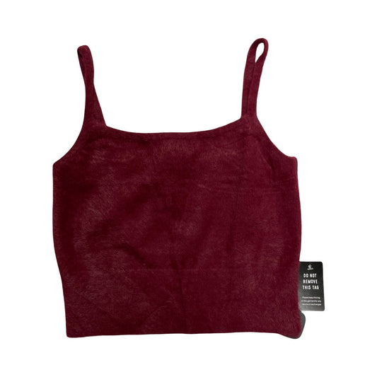 Top Sleeveless By Express In Red, Size:M