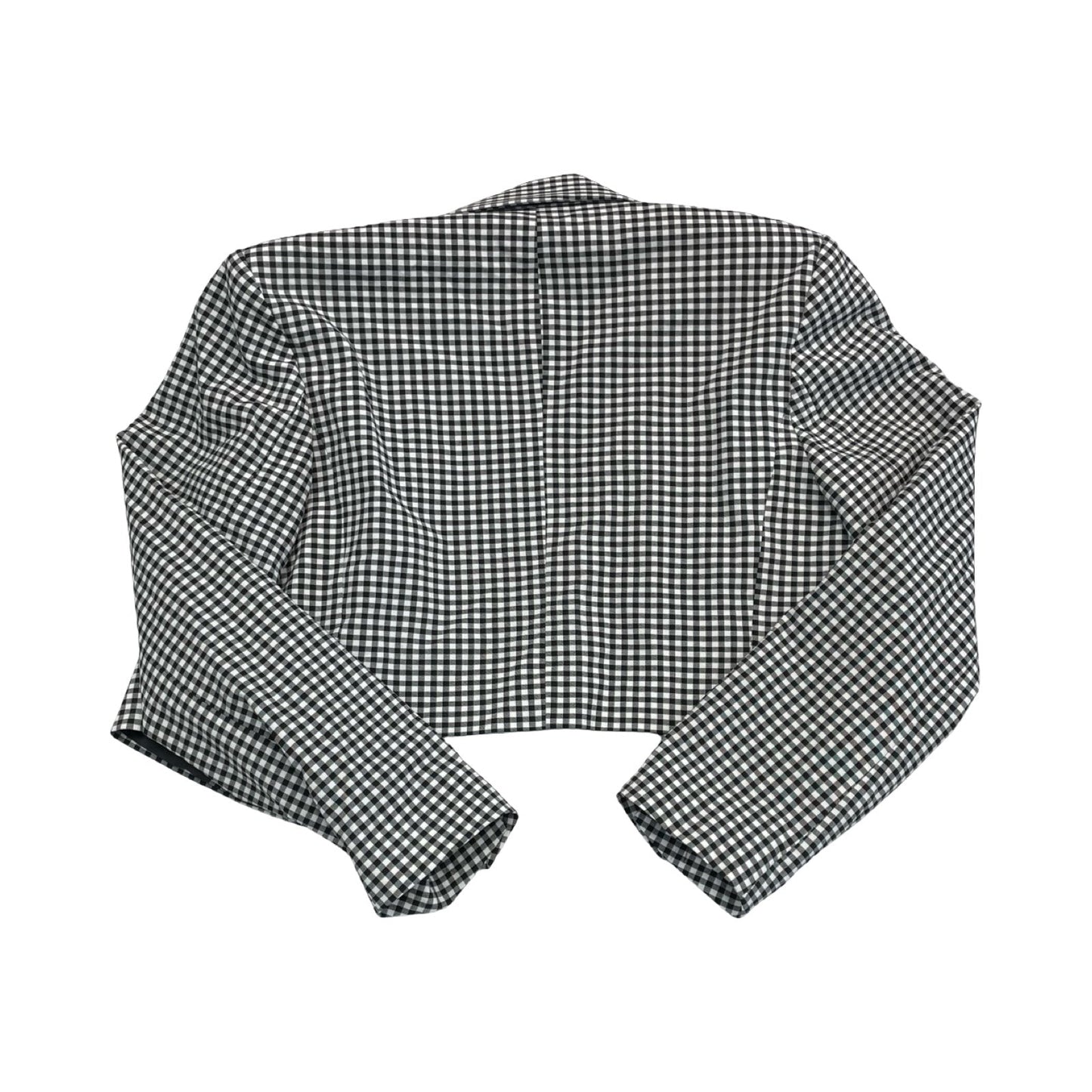 Blazer By Zara In Checkered Pattern, Size:Xs