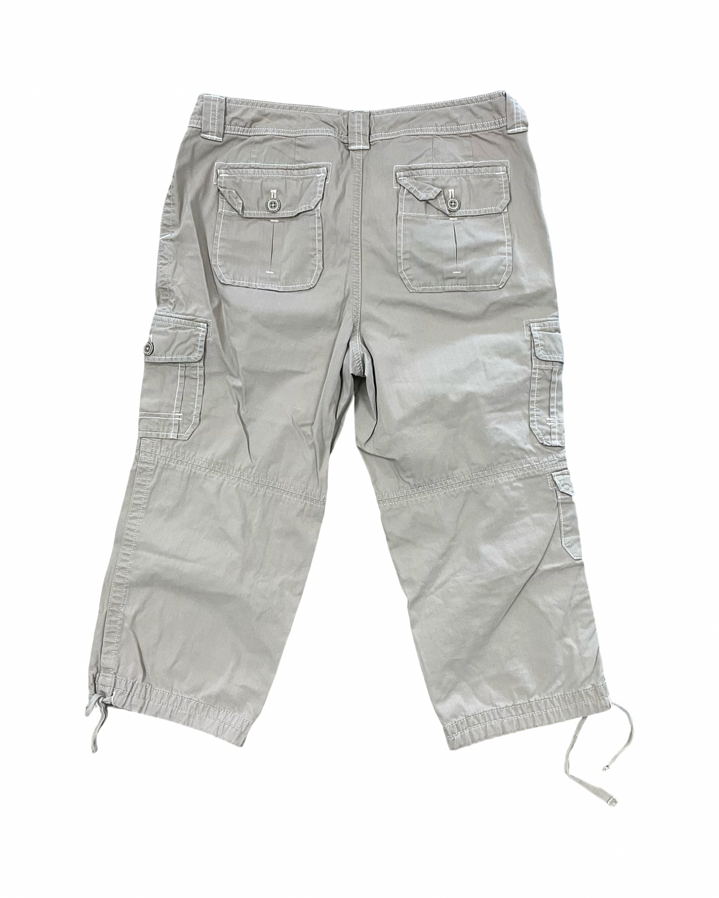 Pants Cropped By Eddie Bauer In Tan, Size:10