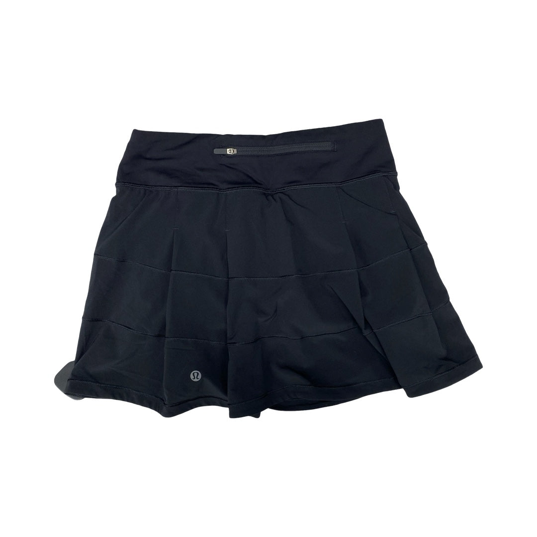 Athletic Skort By Lululemon In Black, Size:2