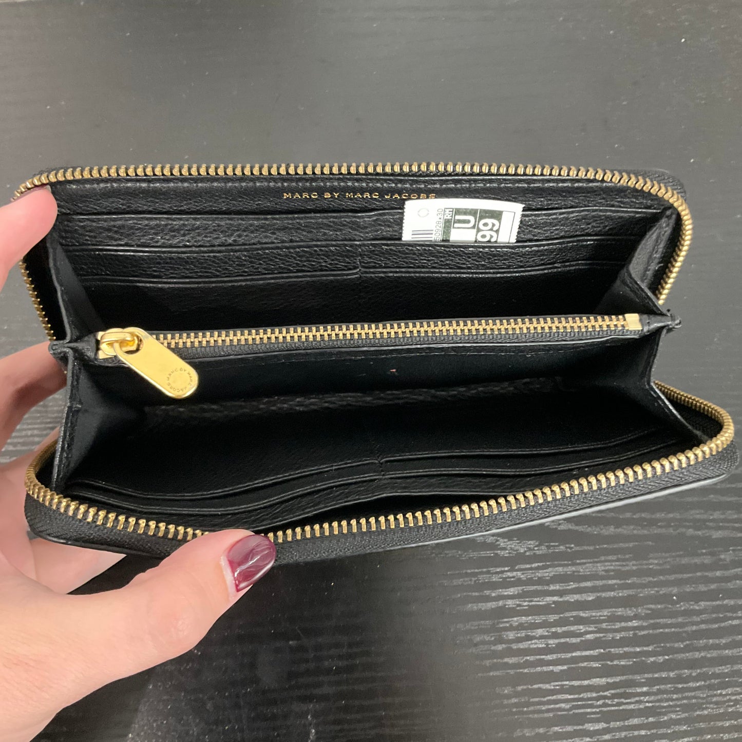 Wallet Designer By Marc By Marc Jacobs In Black, Size:Medium