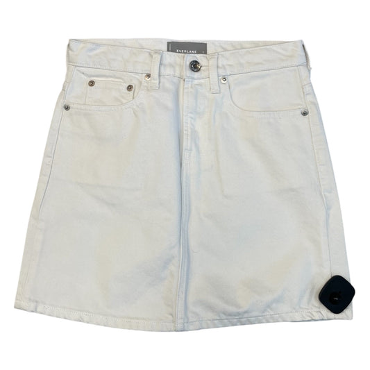 Skirt Mini & Short By Everlane In White, Size:S