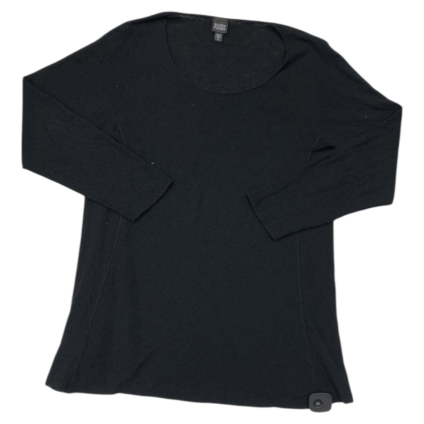 Sweater Designer By Eileen Fisher In Black, Size:Xl