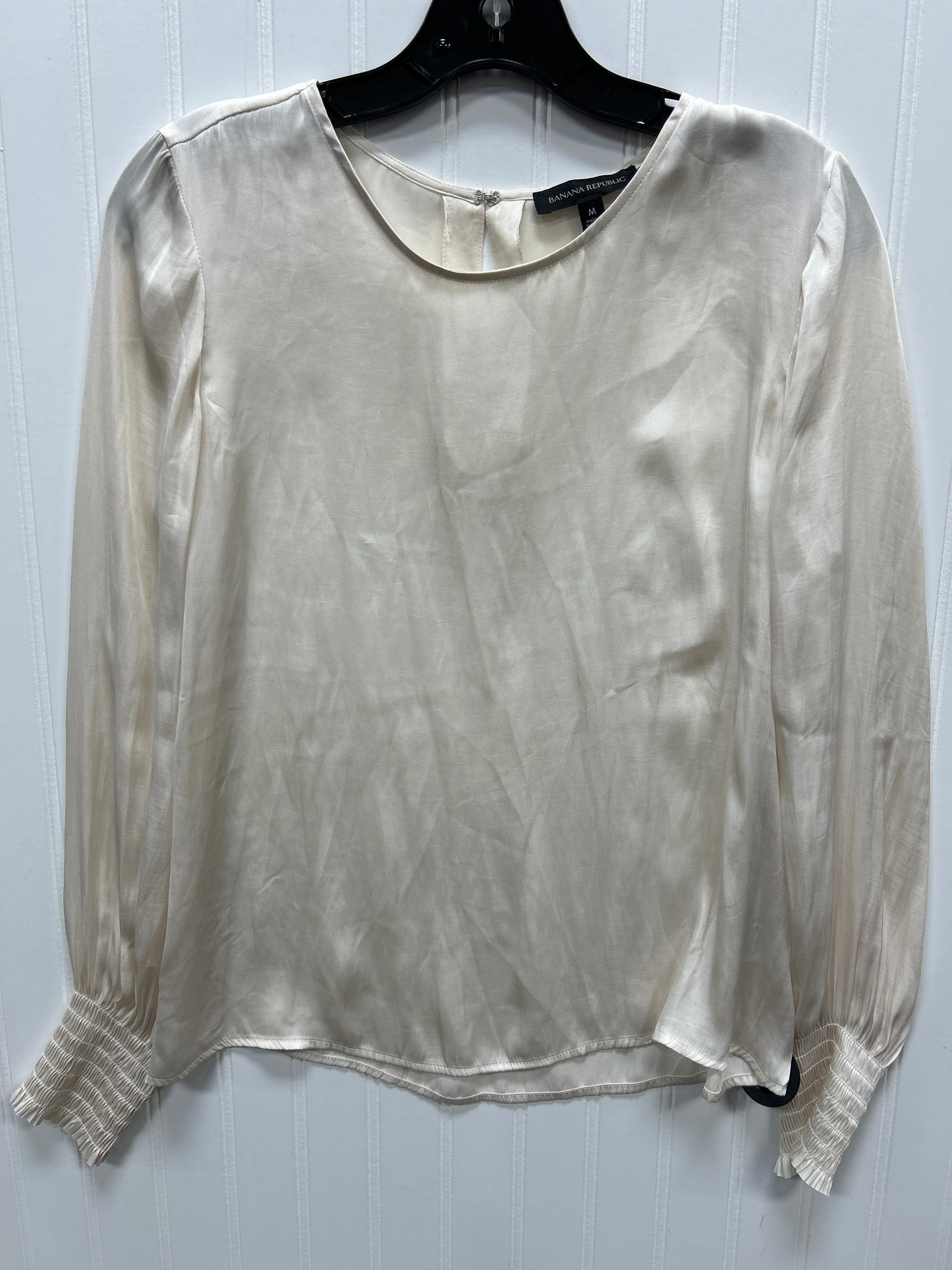 Top Ls By Banana Republic In Cream, Size:M
