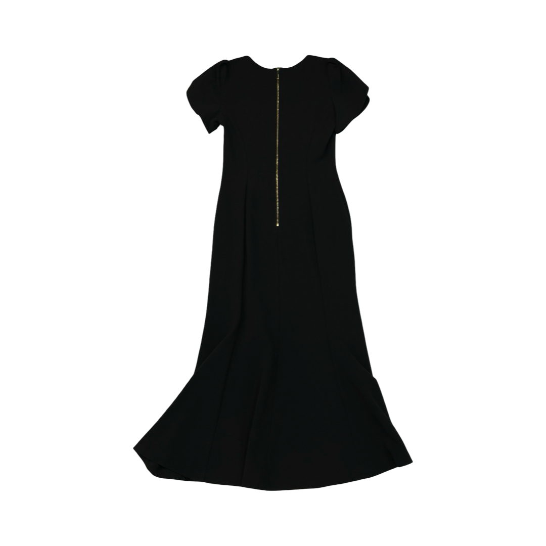 Dress Party Midi By Calvin Klein In Black, Size:2