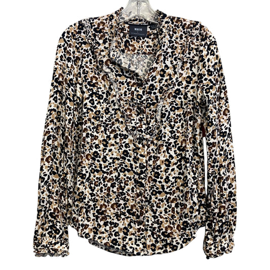 Top Ls By Maeve In Black & Brown, Size:S