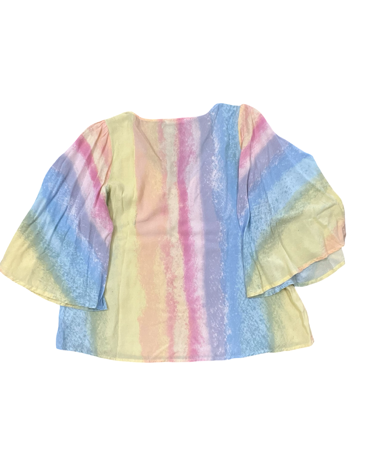 Top Ss By Emily Wonder In Rainbow Print, Size:M