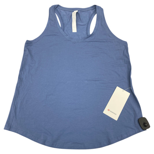 Athletic Tank Top By Lululemon In Blue, Size:10