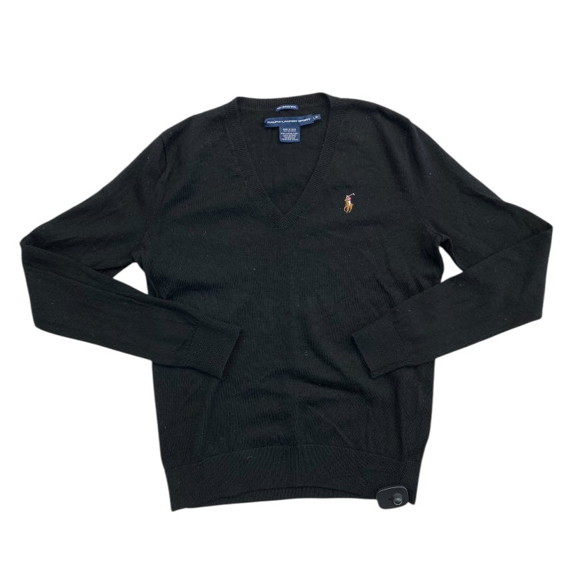 Sweater By Ralph Lauren In Black, Size:L