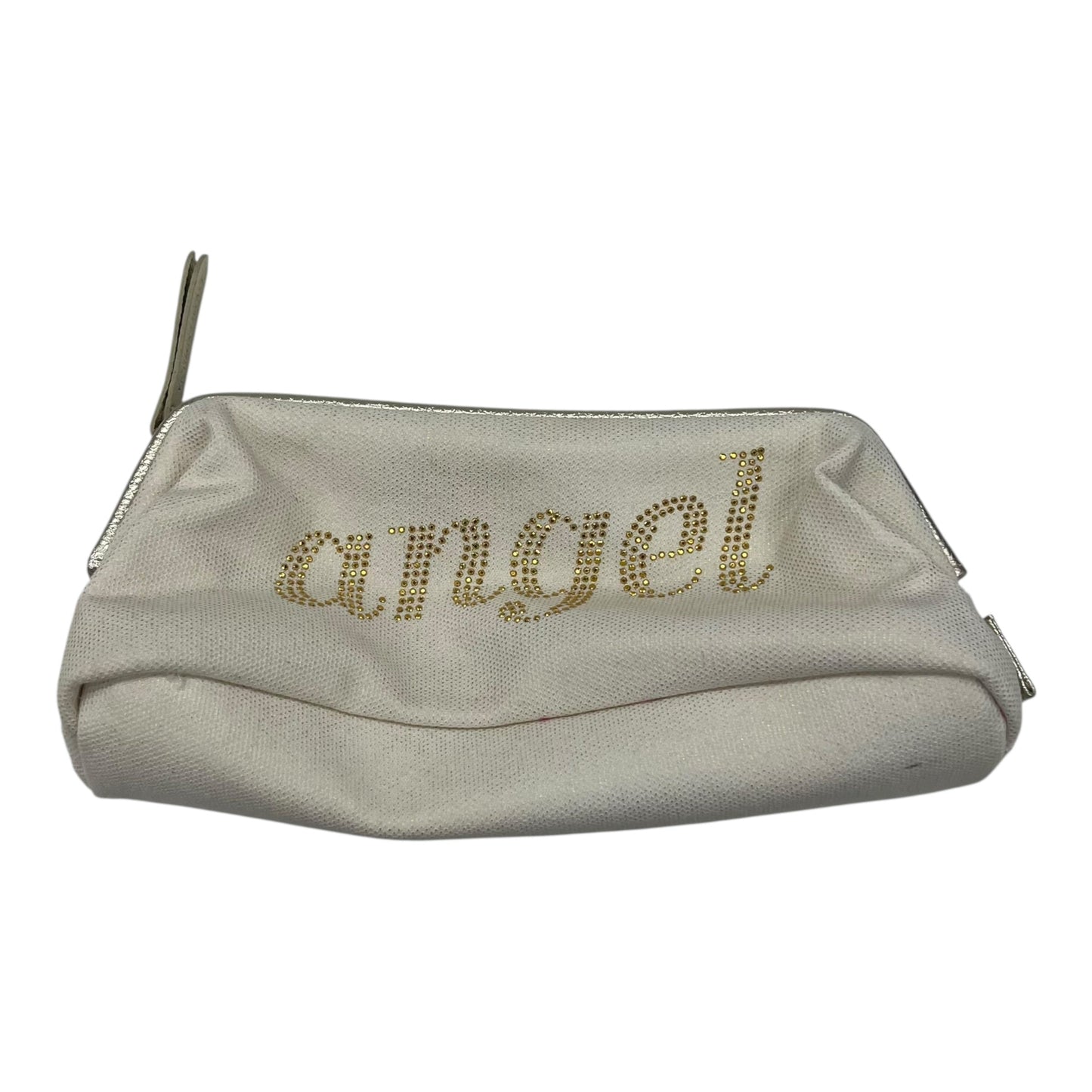 Makeup Bag By Victorias Secret In Cream, Size:Medium