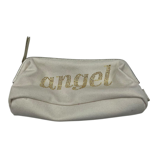 Makeup Bag By Victorias Secret In Cream, Size:Medium