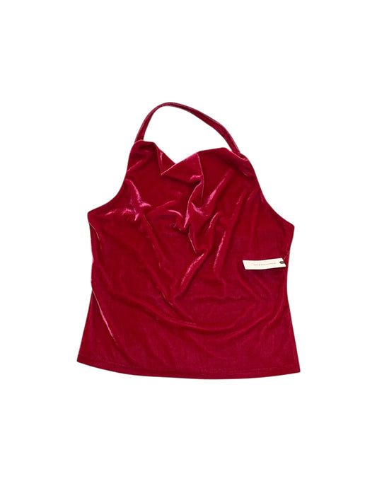 Top Sleeveless By Anthropologie In Pink, Size:S