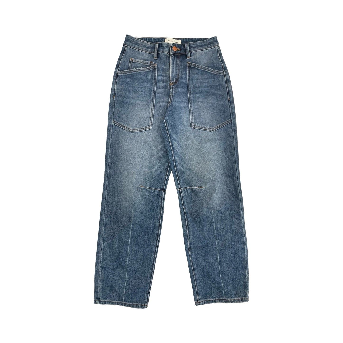 Jeans Boyfriend By Risen In Blue Denim, Size:2