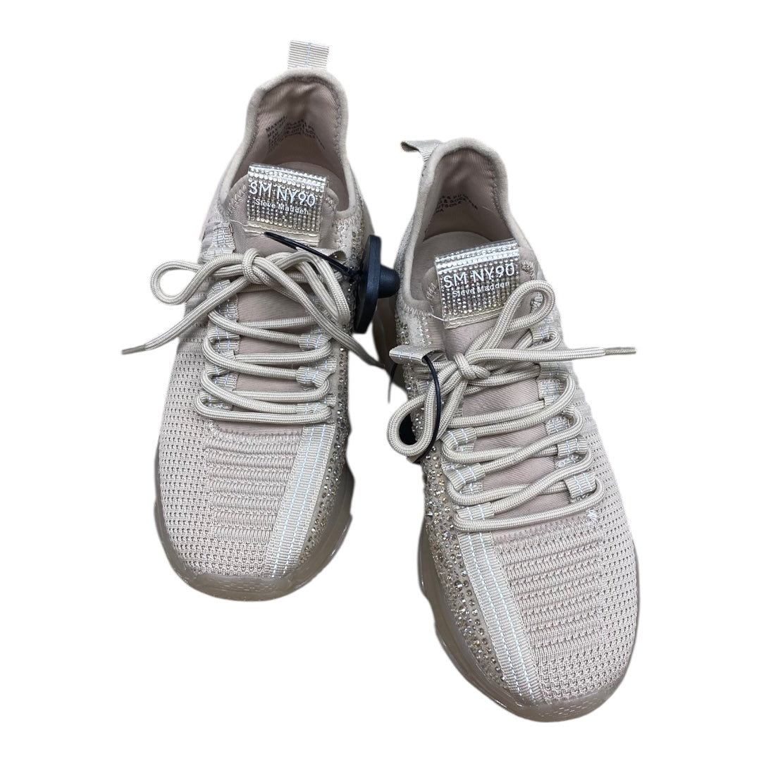 Shoes Sneakers By Steve Madden In Taupe, Size:8.5