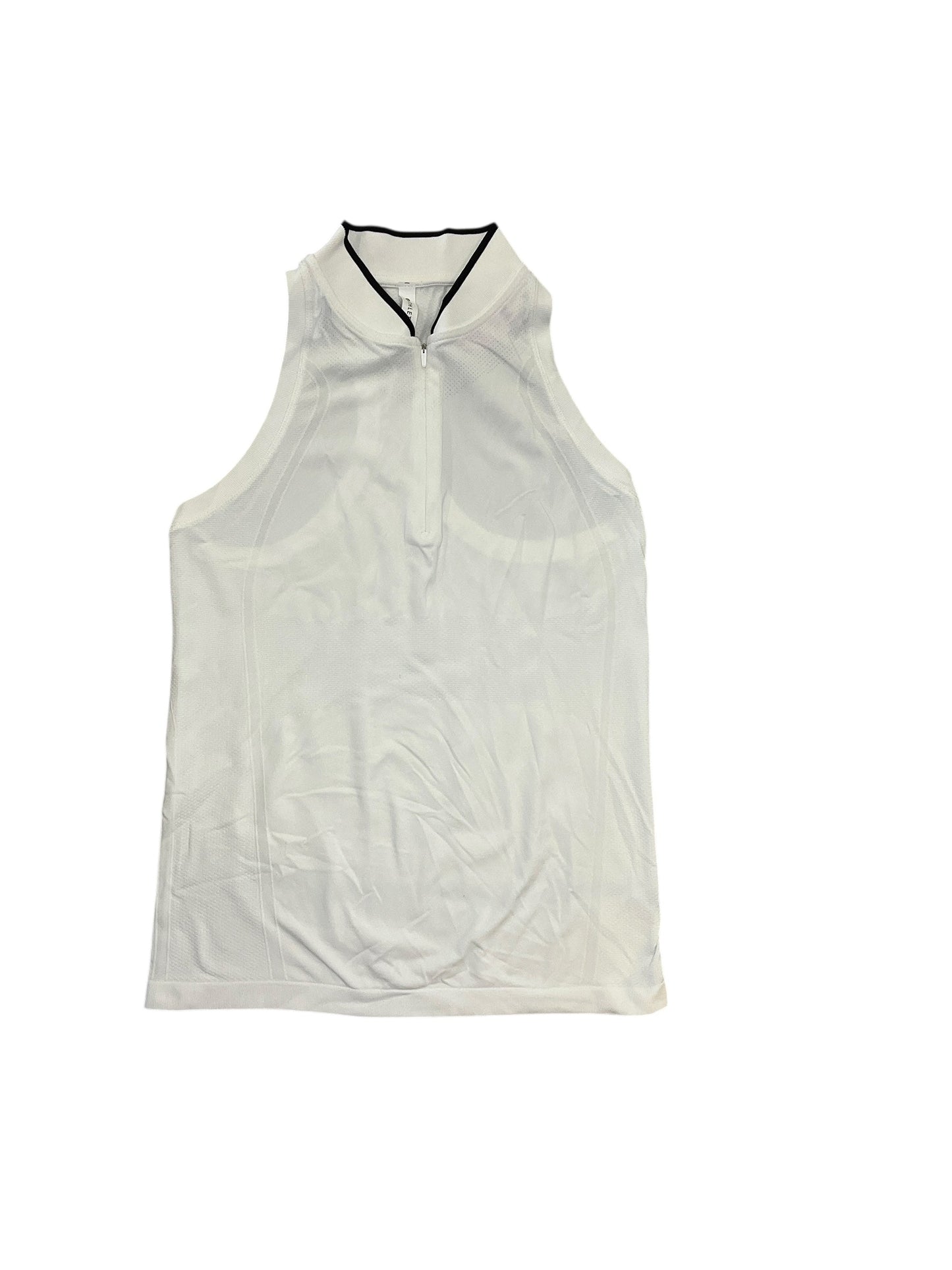 Athletic Tank Top By Athleta In White, Size:M